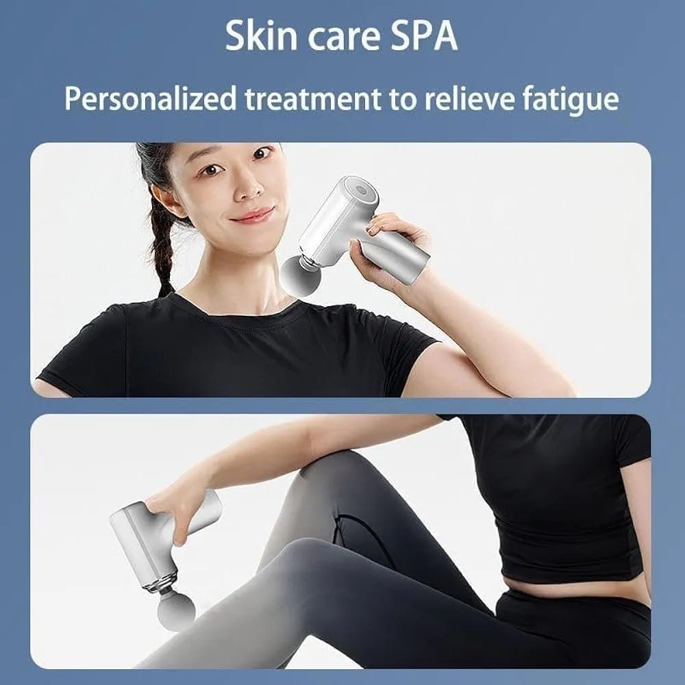 Gun Massager Machine For Pain Relief Portable Deep Tissue Massage Gun
