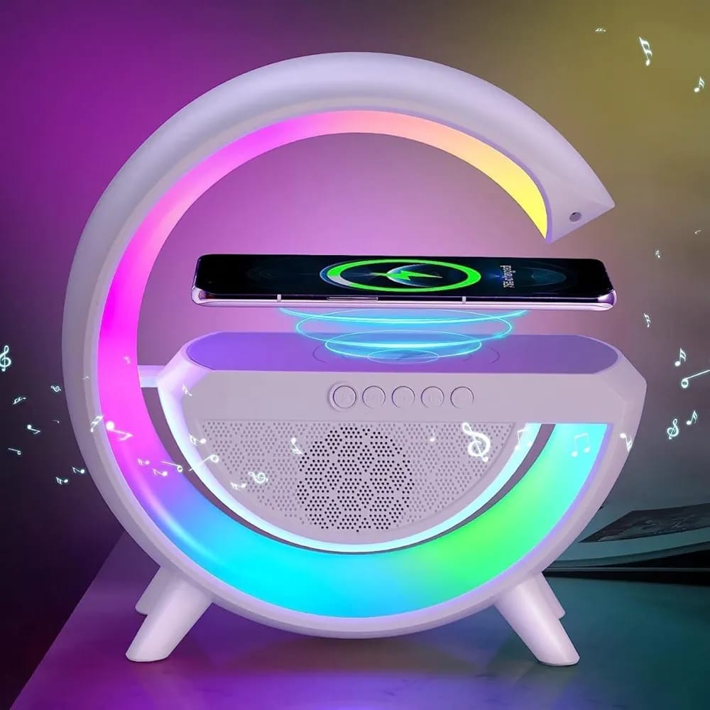 G-Shape Speaker Lamp-3 in 1 Night Light Bluetooth Speakers