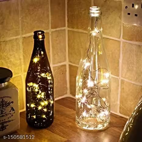 Led'S Fairy String Lights Battery Powered Copper Wire For Home Decoration (pack of 10)