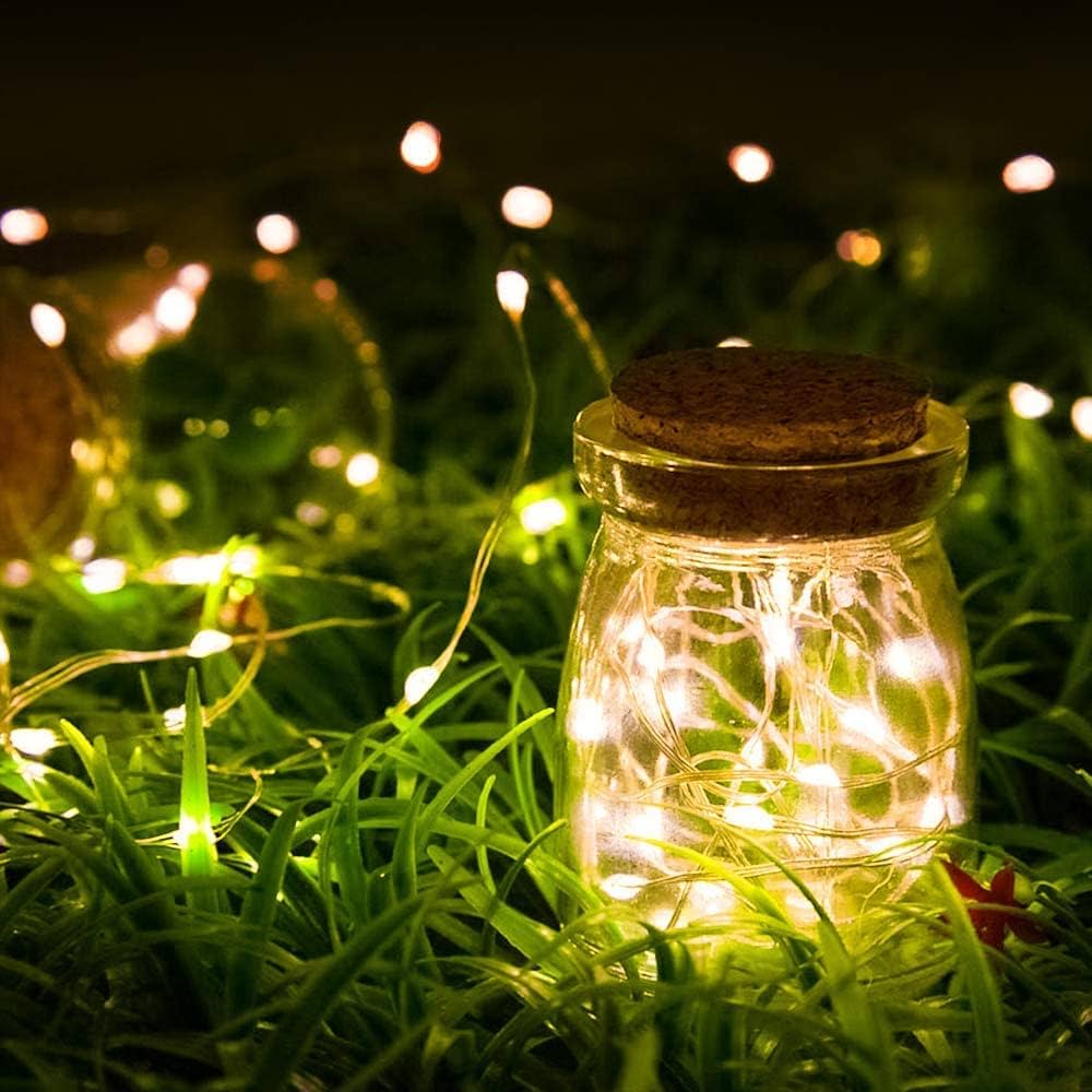 Led'S Fairy String Lights Battery Powered Copper Wire For Home Decoration (pack of 10)