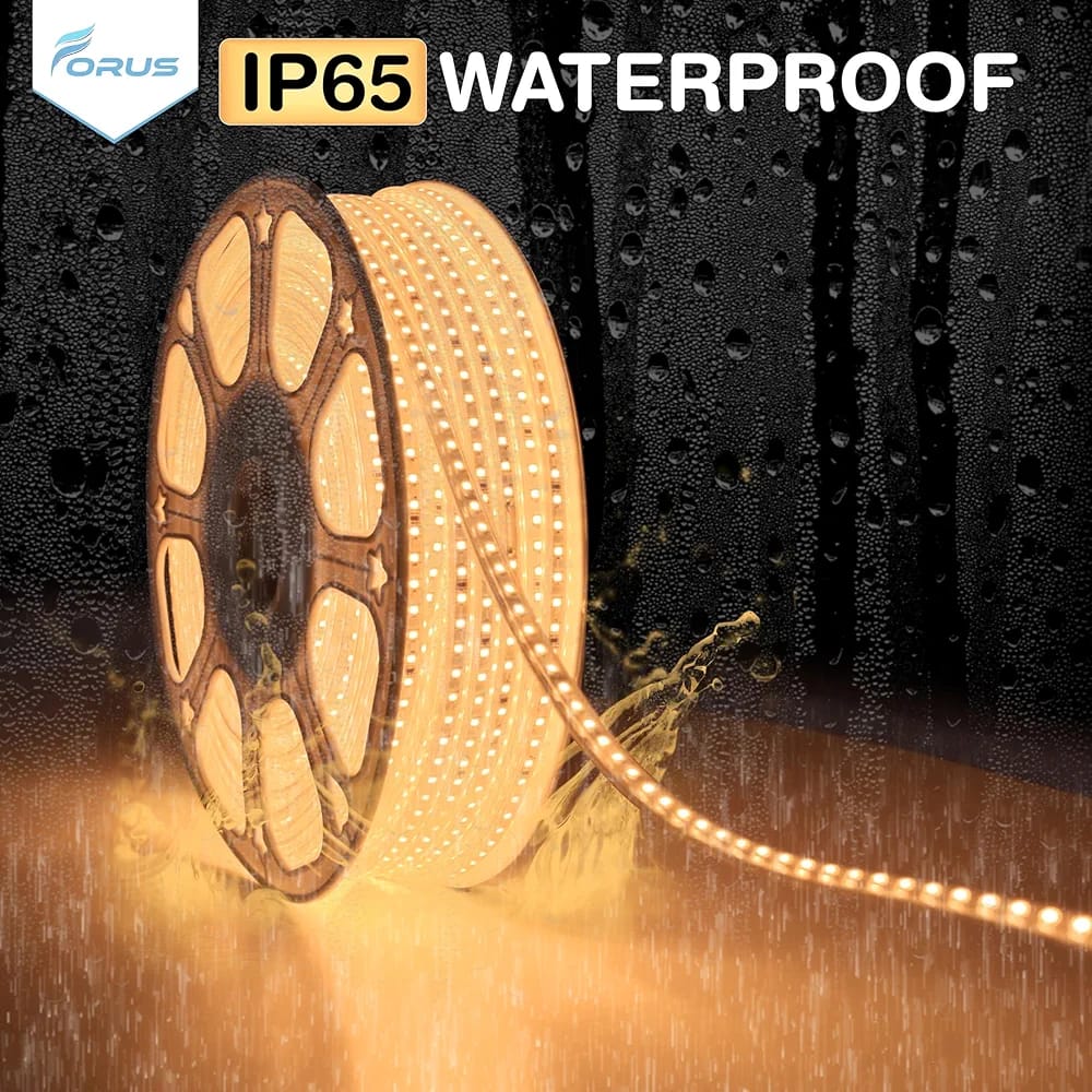 LED Rope Strip Light 5 Meters, Outdoor Waterproof Decorative Cove Lights for Ceiling, Balcony, Home Decor, Interior Decoration