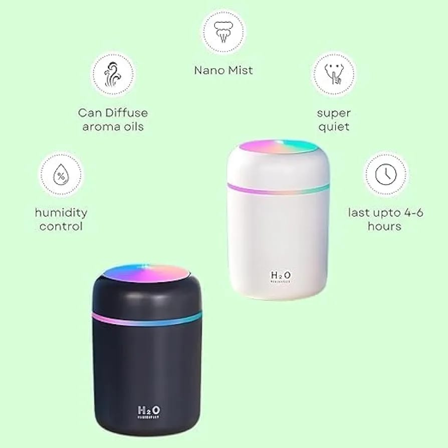 Cool Mist Humidifier for Room Moisture, Aroma Diffuser for Home, Mist Maker