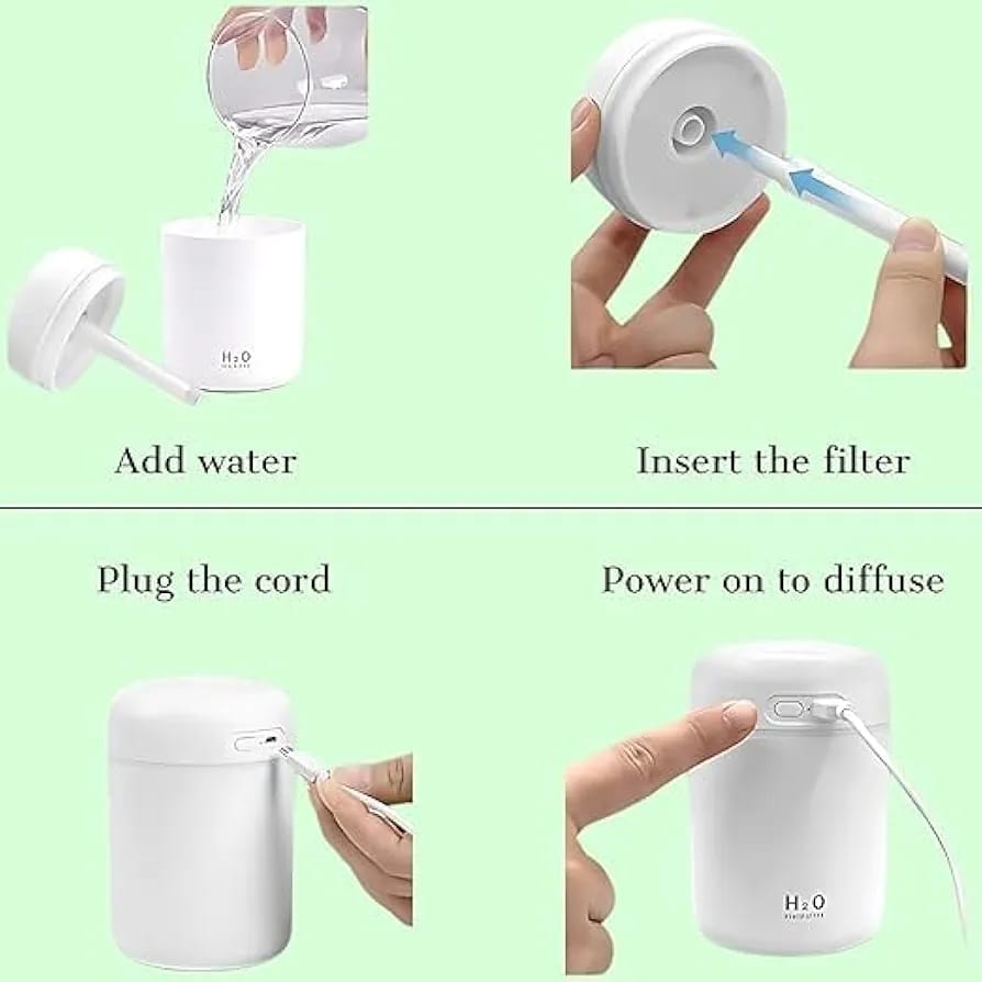 Cool Mist Humidifier for Room Moisture, Aroma Diffuser for Home, Mist Maker