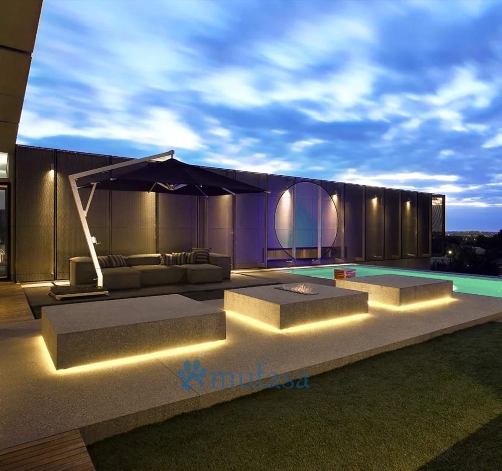 16.4 Feet,5 metre Neon LED Strip Light with 12V Adapter | Cuttable Flexible Waterproof Rope Light for Wall Decor