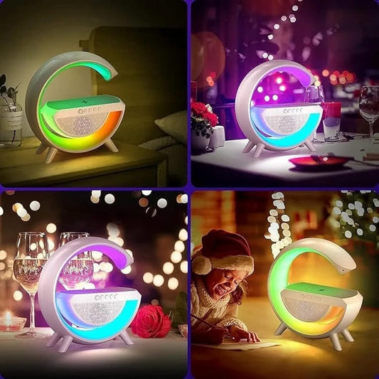 G-Shape Speaker Lamp-3 in 1 Night Light Bluetooth Speakers