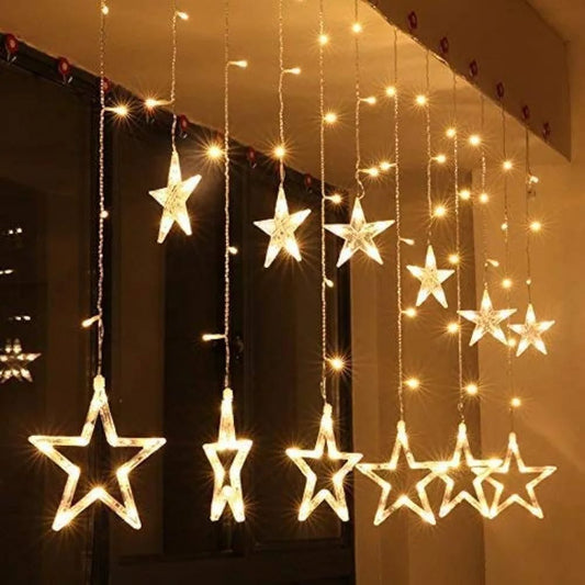 Quace Star Curtain String light
