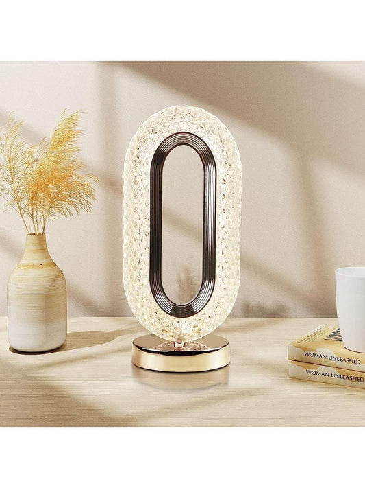 Luxury Crystal LED Table Lamp-3 Colors Dimmable with Touch