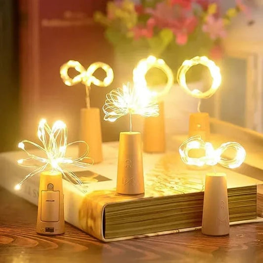 Led'S Fairy String Lights Battery Powered Copper Wire For Home Decoration (pack of 10)